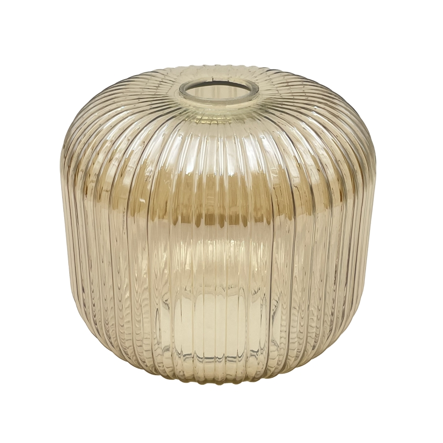 Plafondlamp MILOU WOOD 1xE27/15W/230V eiken/rookbeige Ø 20 cm
