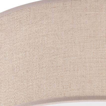 Plafondlamp MONTE 1xE27/60W/230V Ø 35 cm bruin