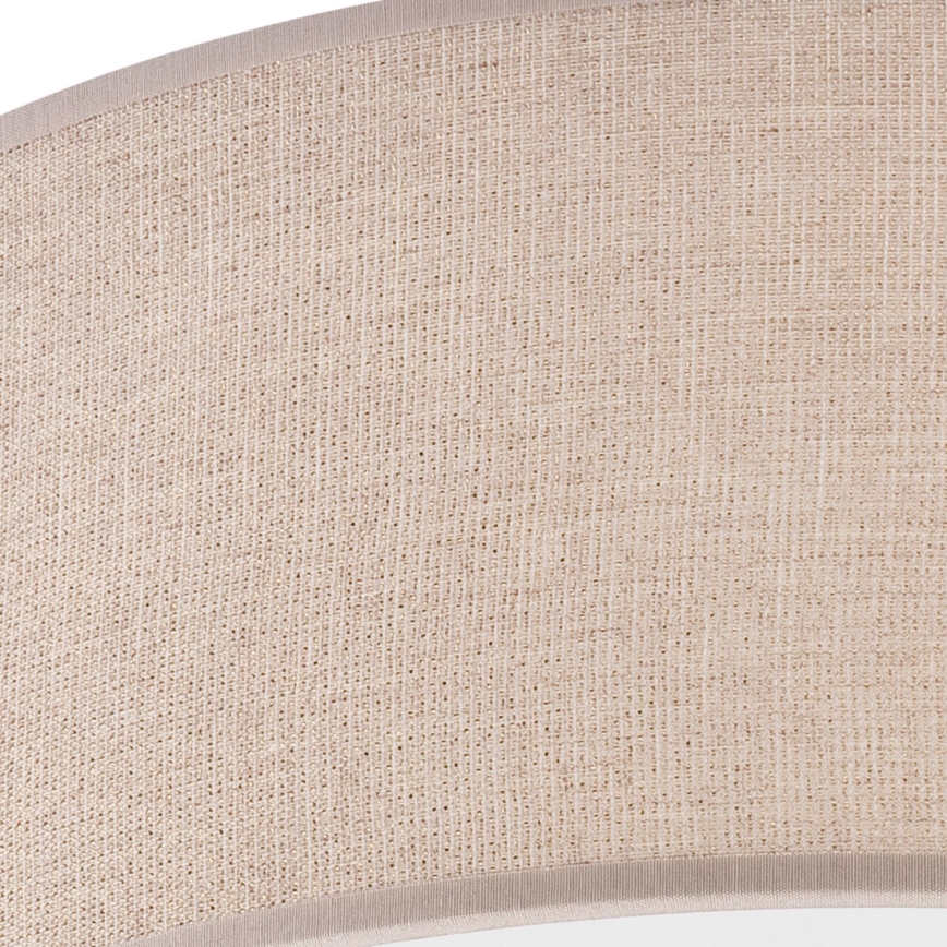 Plafondlamp MONTE 1xE27/60W/230V Ø 35 cm bruin