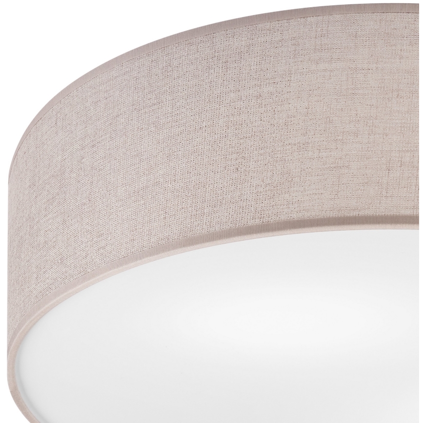 Plafondlamp MONTE 2xE27/60W/230V beige