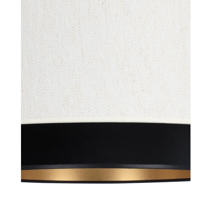 Plafondlamp NATIA 1xE27/60W/230V wit/zwart