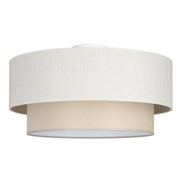 Plafondlamp NATIA 1xE27/60W/230V Ø 45 cm crème