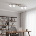 Plafondlamp NATON 4xE14/10W/230V beige/wit