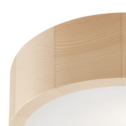 Plafondlamp NATURAL 1xE27/60W/230V Ø 27,5 cm grenen