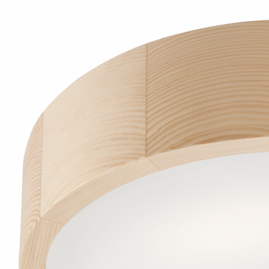 Plafondlamp NATURAL 2xE27/60W/230V ø 37 cm grenen