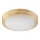Plafondlamp NATURAL MODERN SLIM 1xE27/15W/230V Ø 27,5 cm grenen