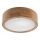 Plafondlamp OAK 1xE27/60W/230V eiken ø 27,5 cm