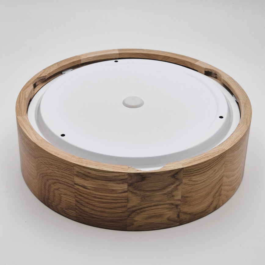 Badkamer plafondlamp OAK 2xE27/15W/230V IP54 eiken ø 27 cm