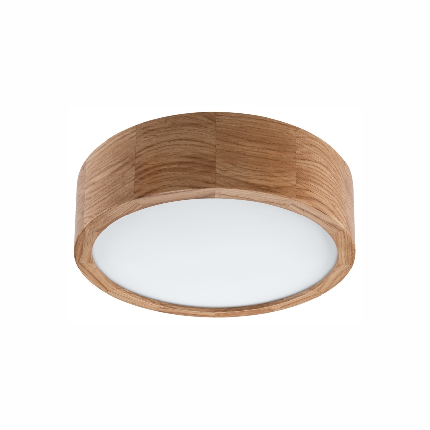 Badkamer plafondlamp OAK 2xE27/15W/230V IP54 eiken ø 27 cm