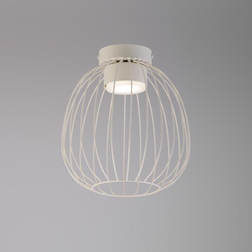 Plafondlamp OVELLA 1xGX53/10W/230V Ø 25 cm crème