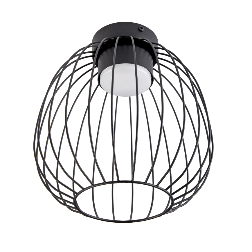 Plafondlamp OVELLA 1xGX53/10W/230V Ø 25 cm zwart