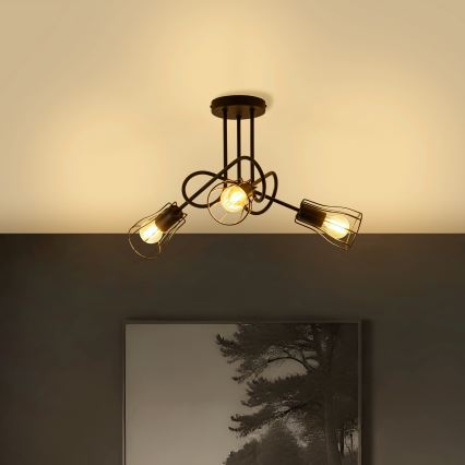 Plafondlamp OXFORD 3xE27/15W/230V