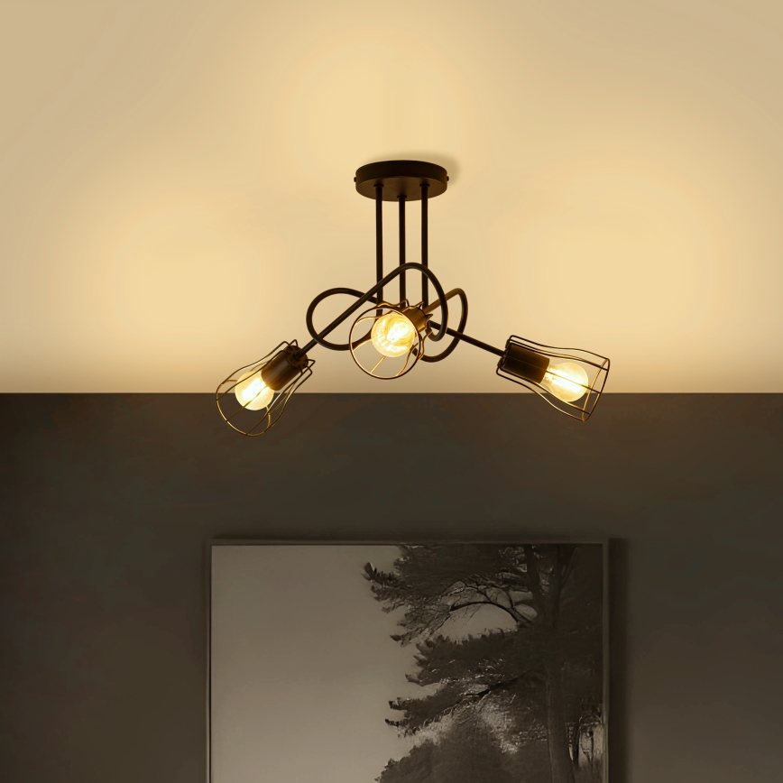 Plafondlamp OXFORD 3xE27/15W/230V