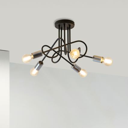 Plafondlamp OXFORD 5xE27/15W/230V