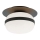 Plafondlamp PALMA 1xE27/40W/230V zwart