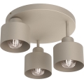 Plafondlamp PARKLA 3xE27/15W/230V beige