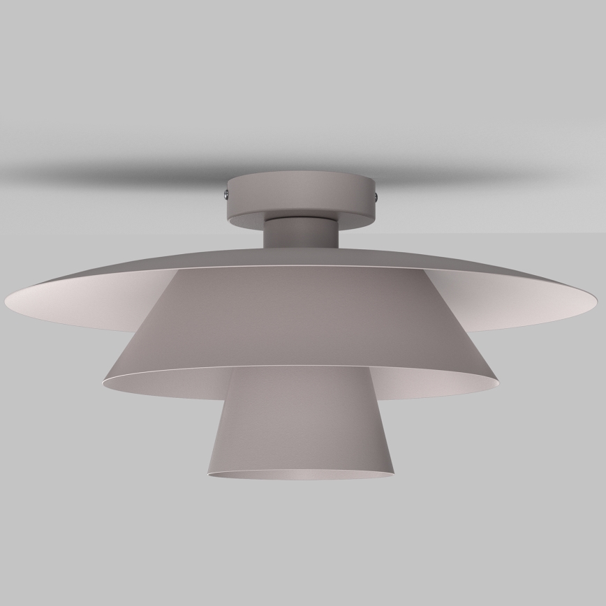 Plafondlamp PLATO 1xE27/15W/230V Ø 32 cm crème