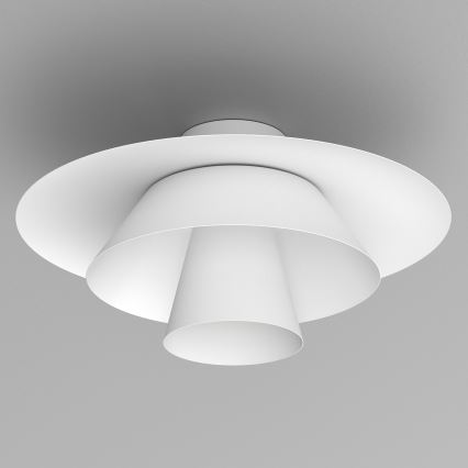 Plafondlamp PLATO 1xE27/15W/230V Ø 32 cm wit