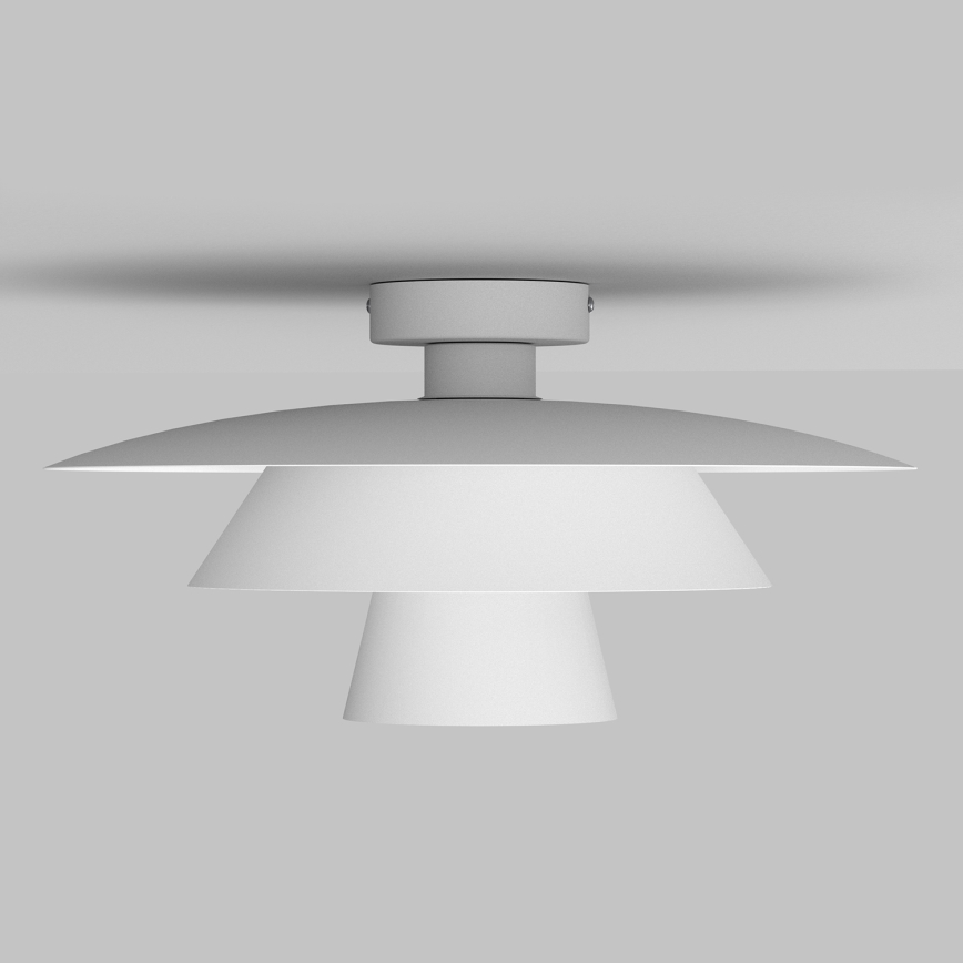 Plafondlamp PLATO 1xE27/15W/230V Ø 32 cm wit