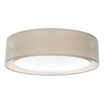 Plafondlamp PURO 2xE27/40W/230V Ø 50 cm beige