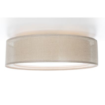 Plafondlamp PURO 2xE27/40W/230V Ø 50 cm beige