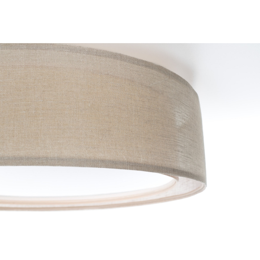 Plafondlamp PURO 2xE27/40W/230V Ø 50 cm beige