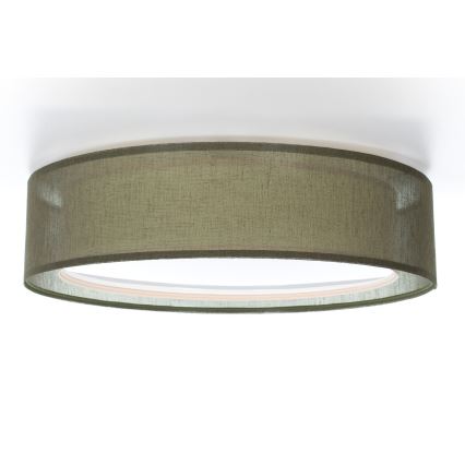 Plafondlamp PURO 2xE27/40W/230V Ø 50 cm groen