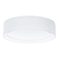 Plafondlamp PURO 2xE27/40W/230V Ø 50 cm wit
