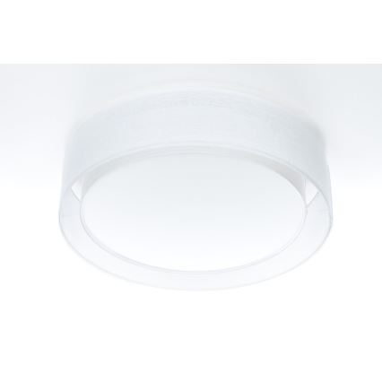 Plafondlamp PURO 2xE27/40W/230V Ø 50 cm wit