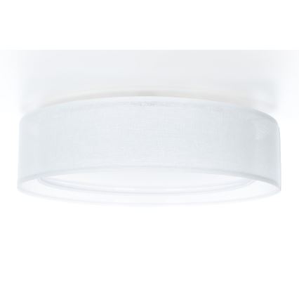 Plafondlamp PURO 2xE27/40W/230V Ø 50 cm wit
