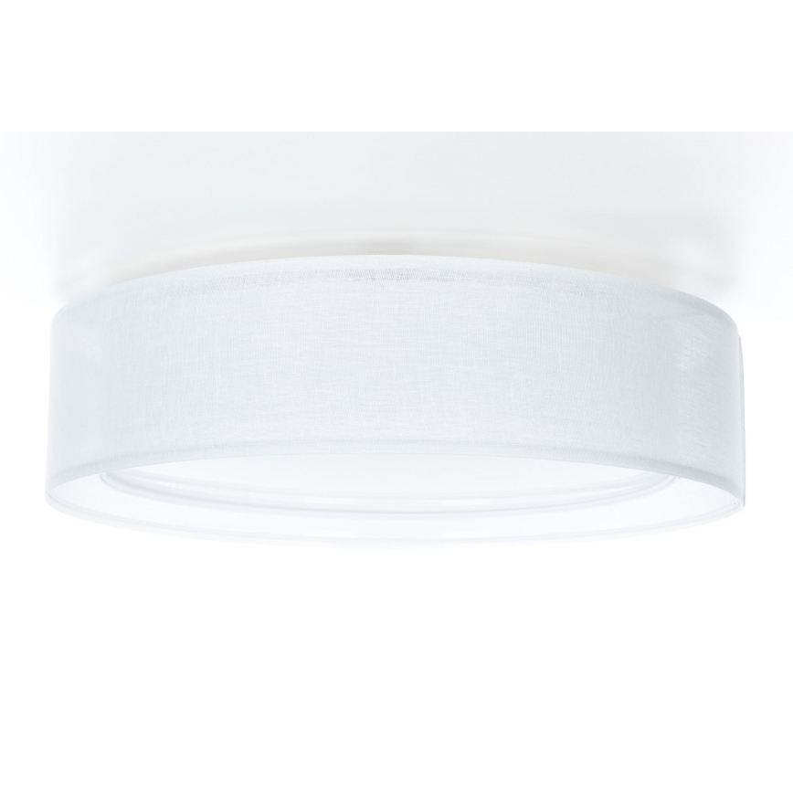 Plafondlamp PURO 2xE27/40W/230V Ø 50 cm wit