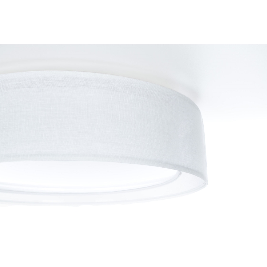 Plafondlamp PURO 2xE27/40W/230V Ø 50 cm wit