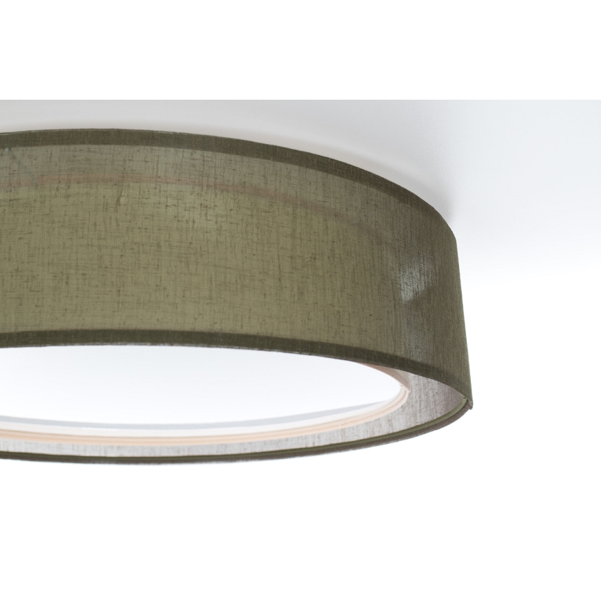 Plafondlamp PURO 2xE27/40W/230V Ø 60 cm groen