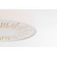 Plafondlamp RAYS 2xE27/60W/230V diameter 40 cm wit