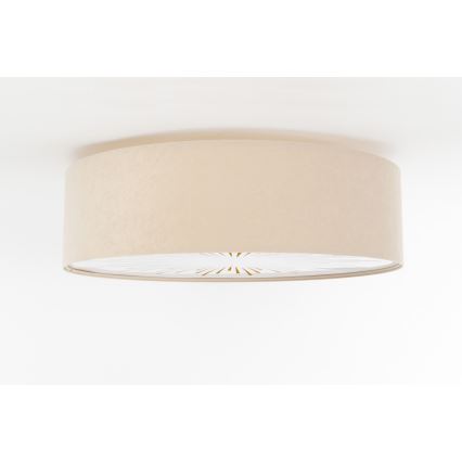 Plafondlamp RAYS 2xE27/60W/230V diameter 60 cm beige