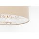 Plafondlamp RAYS 2xE27/60W/230V diameter 60 cm beige
