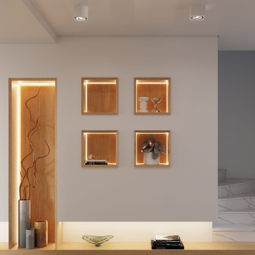 Plafondlamp SEIDA 1xGU10 / 40W / 230V