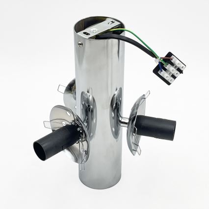 Plafondlamp SFERIO 3xE14/5W/230V glanzend chroom/helder