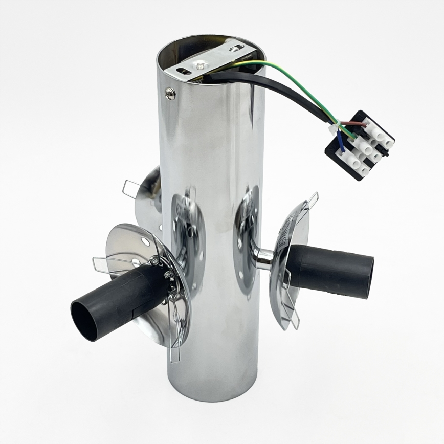 Plafondlamp SFERIO 3xE14/5W/230V glanzend chroom/helder