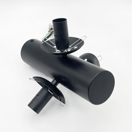 Plafondlamp SFERIO 3xE14/5W/230V zwart/rookzwart