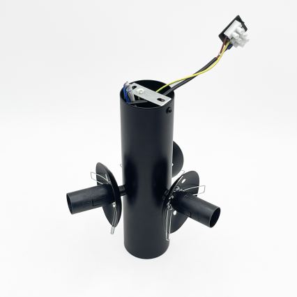 Plafondlamp SFERIO 3xE14/5W/230V zwart/rookzwart