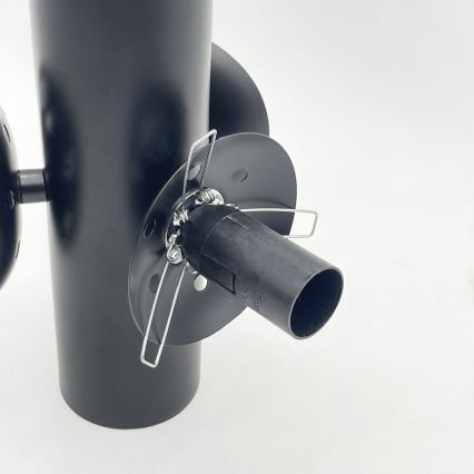Plafondlamp SFERIO 3xE14/5W/230V zwart/rookzwart