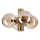 Plafondlamp SFERIO 4xE14/5W/230V messing/rookbeige
