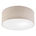 Plafondlamp SIRJA, 1x E27 (15 W, 230 V), Ø 35 cm, beige