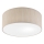 Plafondlamp SIRJA 1xE27/15W/230V Ø 35 cm beige