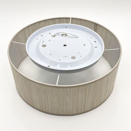 Plafondlamp SIRJA 1xE27/15W/230V Ø 35 cm beige