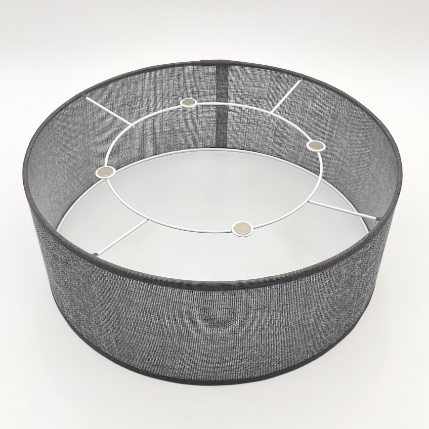 Plafondlamp SIRJA 1xE27/15W/230V Ø 35 cm grijs