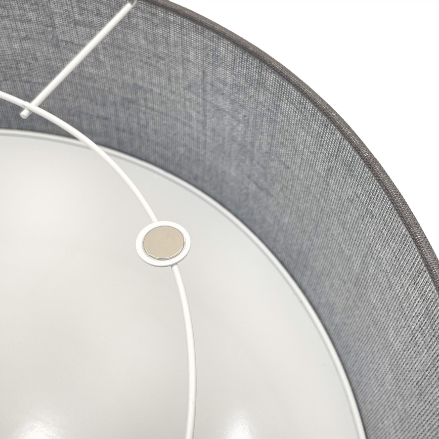Plafondlamp SIRJA 1xE27/15W/230V Ø 35 cm grijs