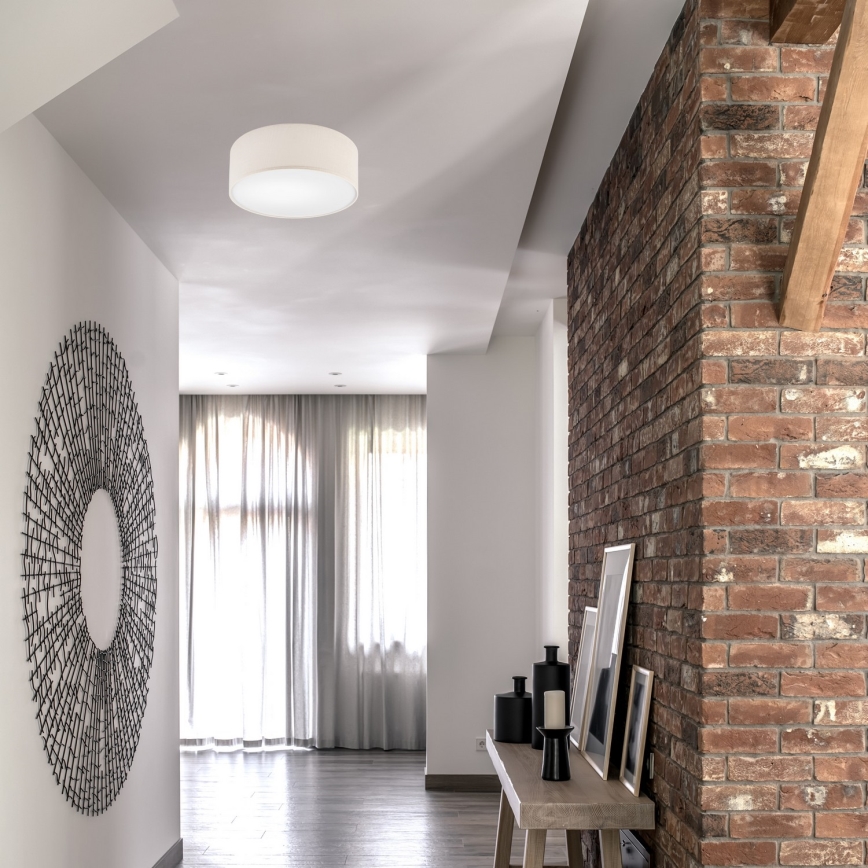 Plafondlamp SIRJA 1xE27/60W/230V Ø 35 cm crème