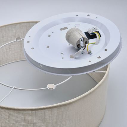 Plafondlamp SIRJA 1xE27/60W/230V Ø 35 cm crème